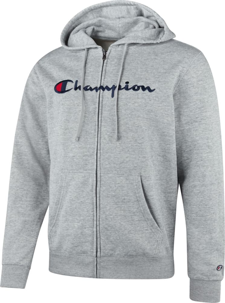 Hooded Full Zip Veste sweat Champion 462426900380 Taille S Couleur gris Photo no. 1