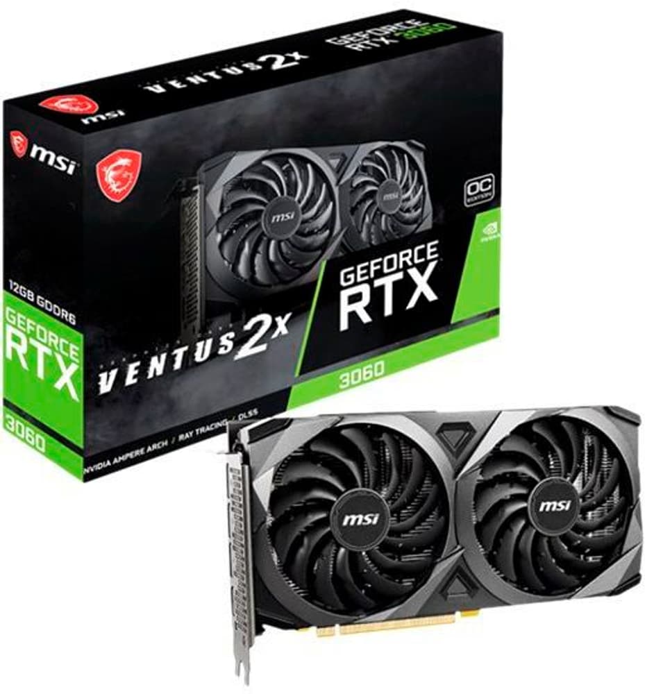 GeForce RTX 3060 VENTUS 2X 12G OC 12 GB Scheda grafica MSI 785302434060 N. figura 1