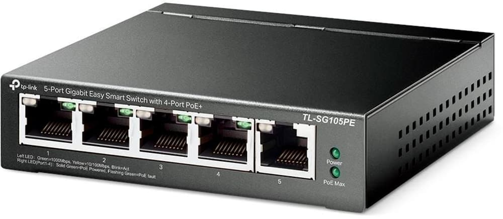 TL-SG105PE 5 Port Netzwerk Switch TP-LINK 785302429285 Bild Nr. 1
