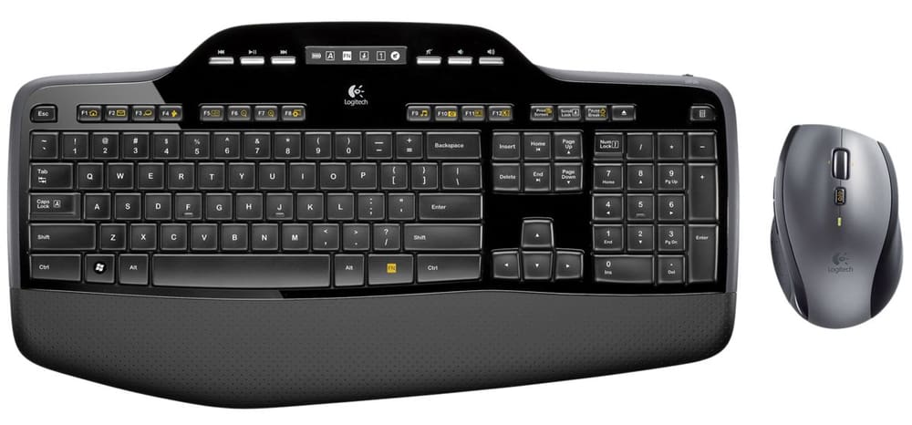 MK710 Cordless Desktop CH-Layout Tastatur- / Maus-Set Logitech 797635100000 Bild Nr. 1