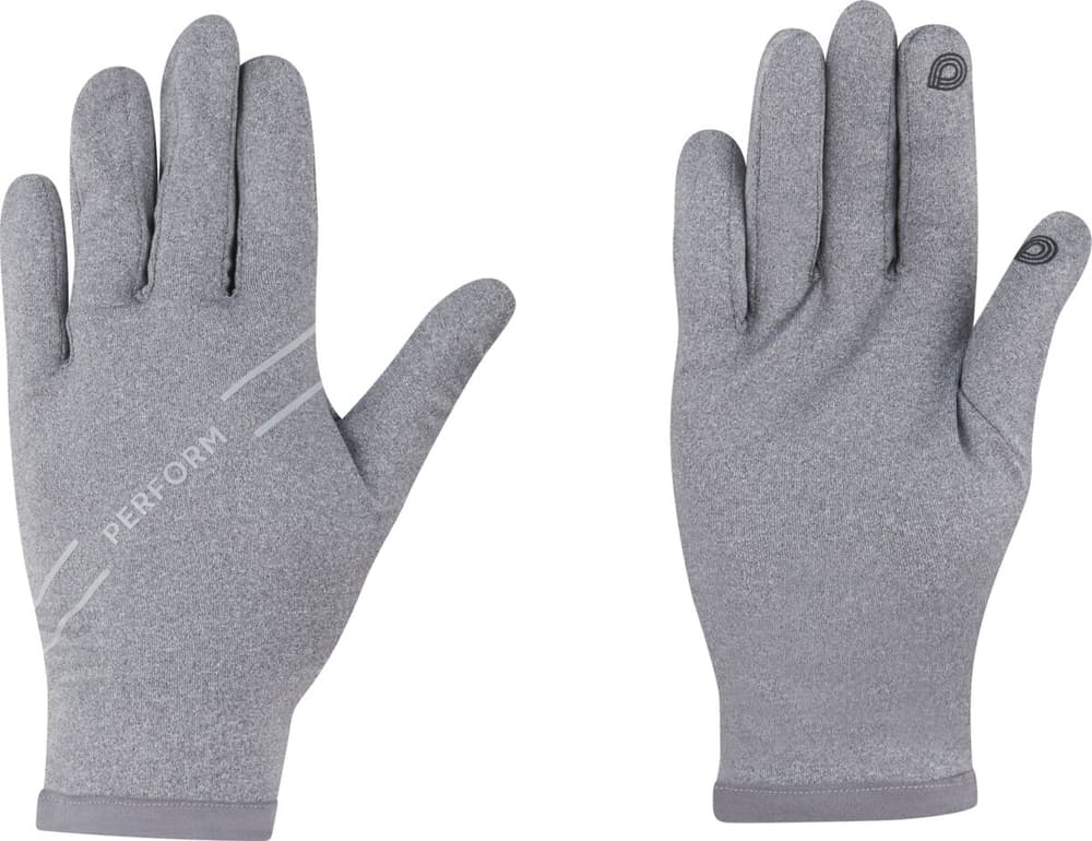 Gloves Guanti da corsa Perform 463613601580 Taglie L/XL Colore grigio N. figura 1