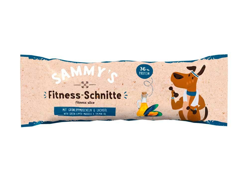 Fitness-Schnitte mit Grünlippmuscheln, 0.025 kg Hundeleckerli Sammy's 658321100000 Bild Nr. 1