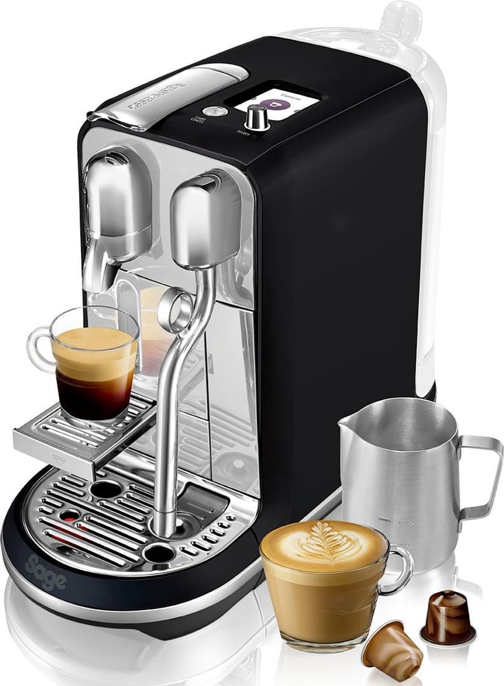 Nespresso Creatista Plus Schwarz Kapselmaschine Sage 785302423657 Bild Nr. 1