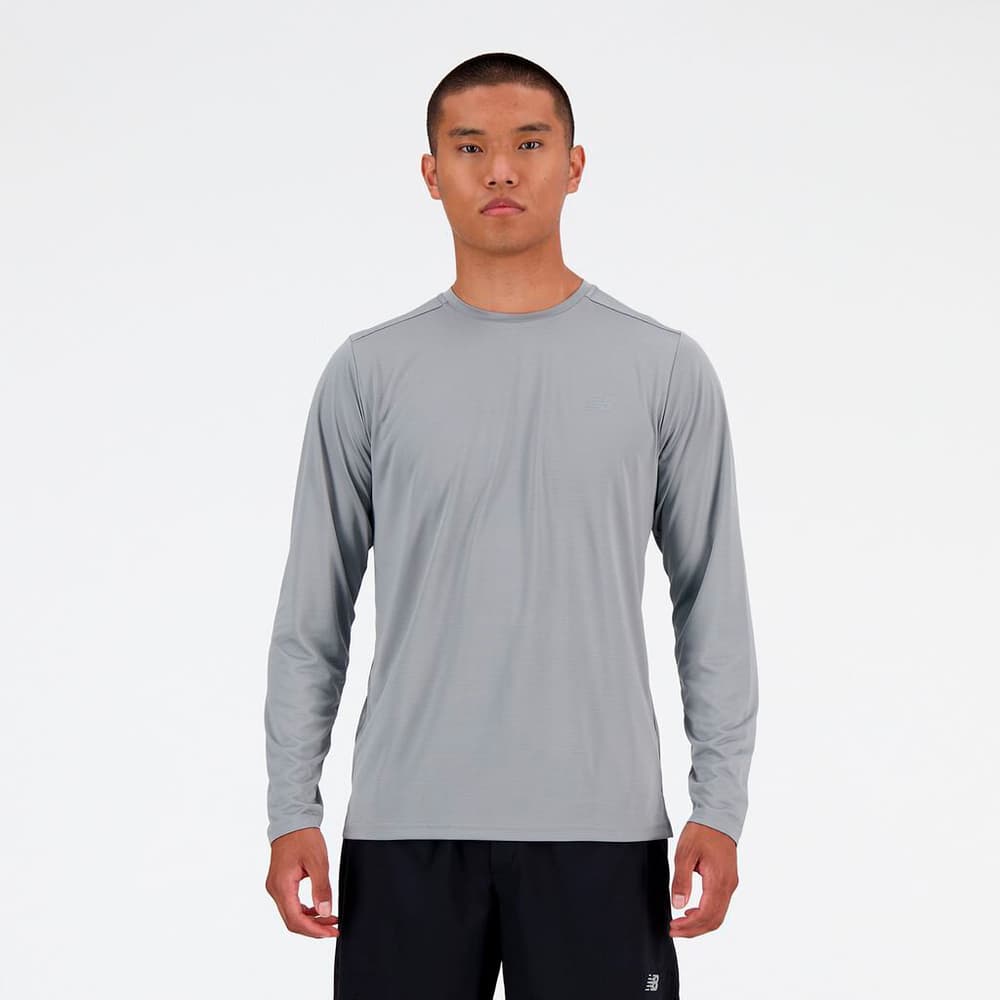 Run Long Sleeve T-Shirt Langarmshirt New Balance 474158600480 Grösse M Farbe grau Bild-Nr. 1