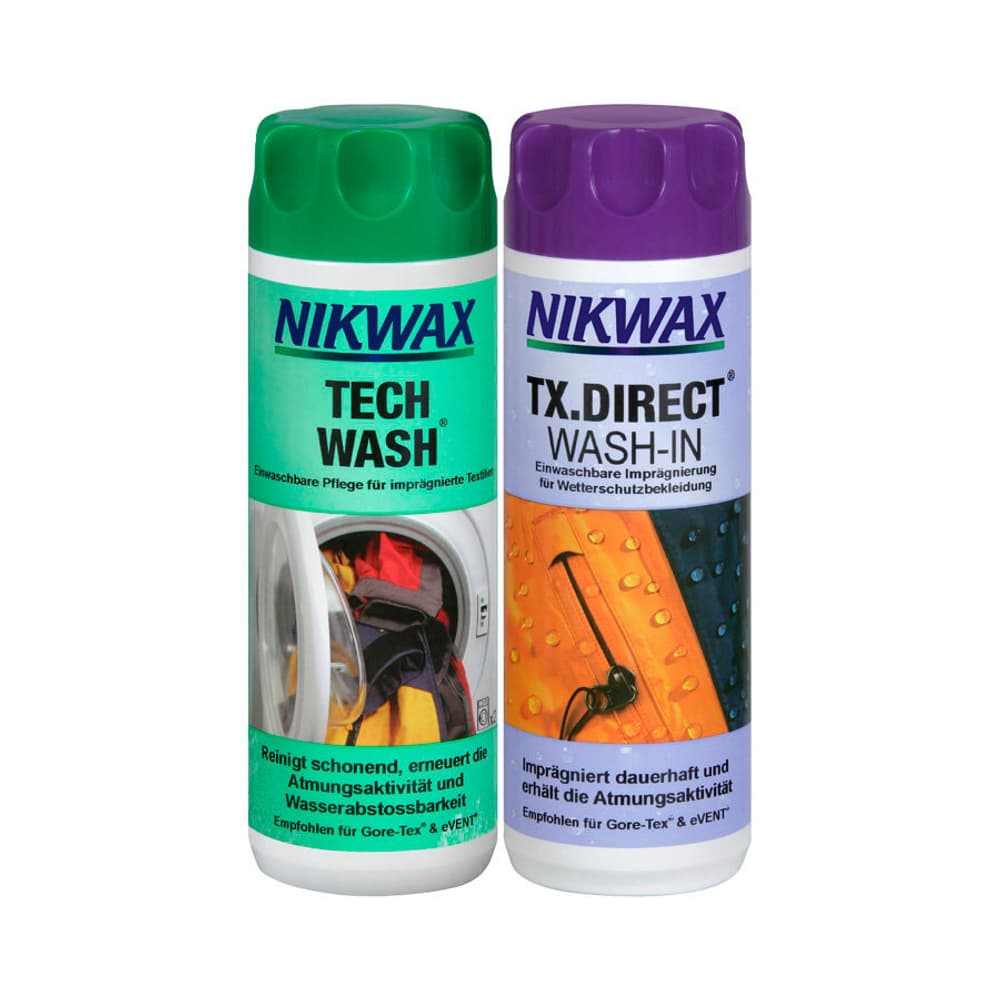 Duo Pack Tech Wash + TX. Direct Wash-In Waschmittel Nikwax 491225900000 Bild-Nr. 1