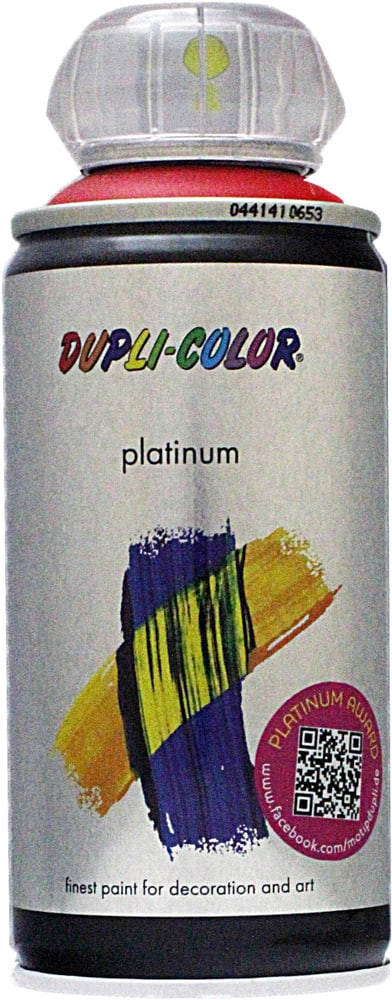 Vernice spray Platinum opaco Lacca colorata Dupli-Color 660827000000 Colore Rosso stradale Contenuto 150.0 ml N. figura 1