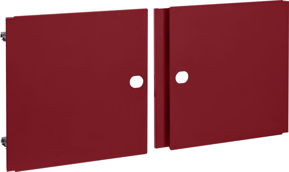 FLEXCUBE Porte doppie con chiusura softclose 401916237330 Dimensioni L: 37.0 cm x P: 75.0 cm Colore Rosso N. figura 1