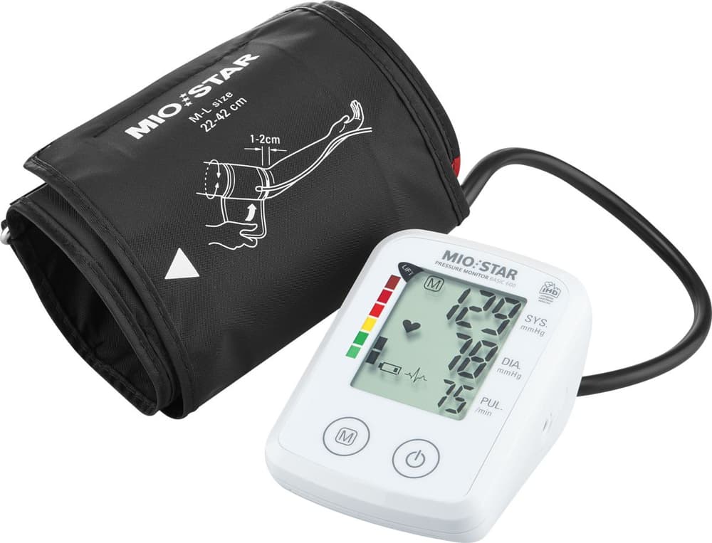 Pressure Monitor Basic 600 Blutdruckmessgerät Mio Star 71795680000017 Bild Nr. 1