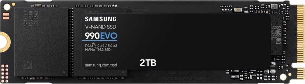 SSD 990 EVO M.2 2280 NVMe 2000 GB Disque dur SSD interne Samsung 785302428303 Photo no. 1