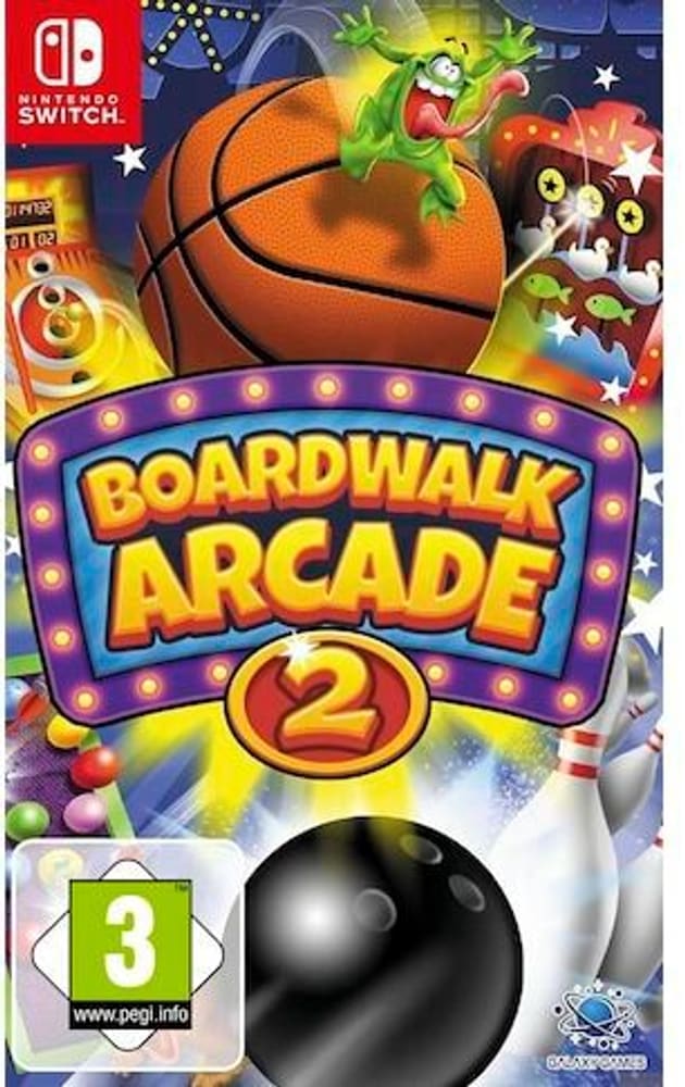 NSW - Boardwalk Arcade 2 Game (Box) 785302428801 N. figura 1