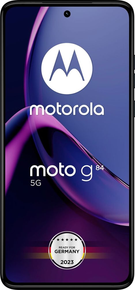 moto g84, 256 GB, 6.50", Dual SIM, 50 Mpx, 5G, Midnight Blue Smartphone Motorola 785302425837 Bild Nr. 1