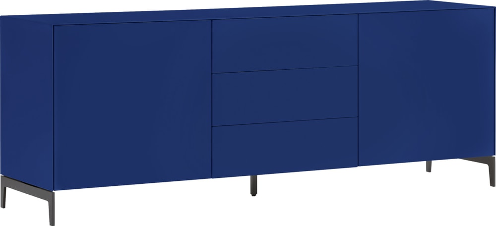 LUX Buffet bas 400850200000 Dimensions L: 180.0 cm x P: 46.0 cm x H: 68.0 cm Couleur Bleu Photo no. 1