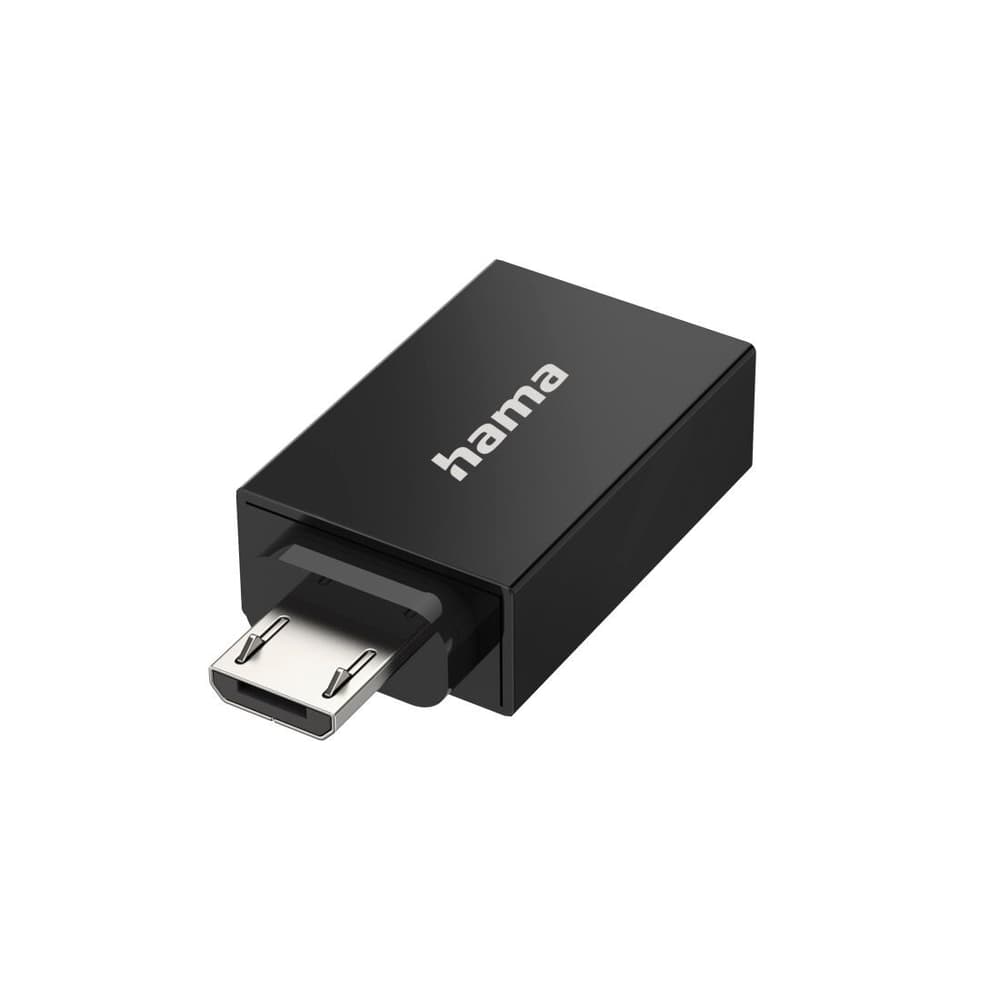 Adaptateur USB-OTG, micro-USB mâle - USB femelle, USB 2.0, 480 Mbit/s Adaptateur USB Hama 785300172283 Photo no. 1