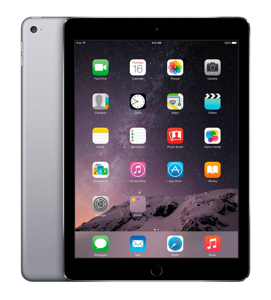 iPad Air WiFi 16GB space gray iOS8 Apple 79784790000014 No. figura 1