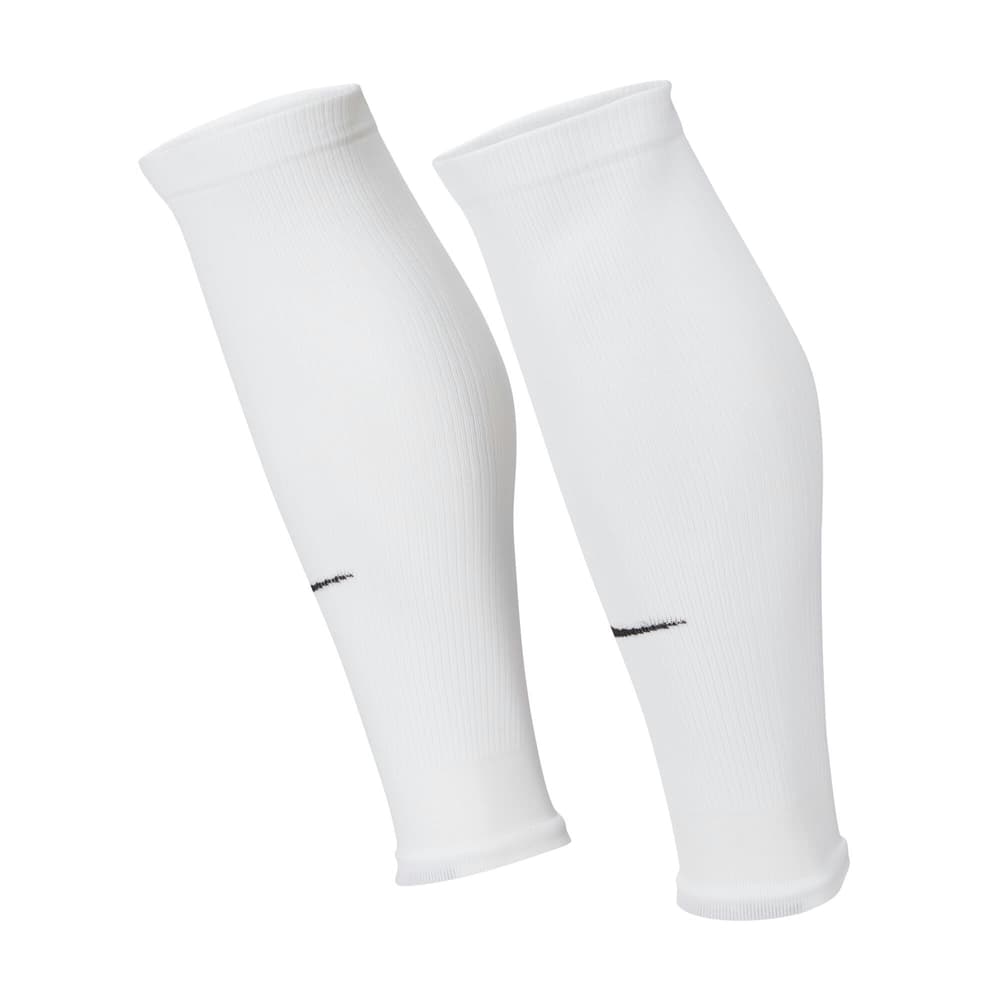 Strike Manchons de football Chaussettes de football Nike 461991301310 Taille S/M Couleur blanc Photo no. 1