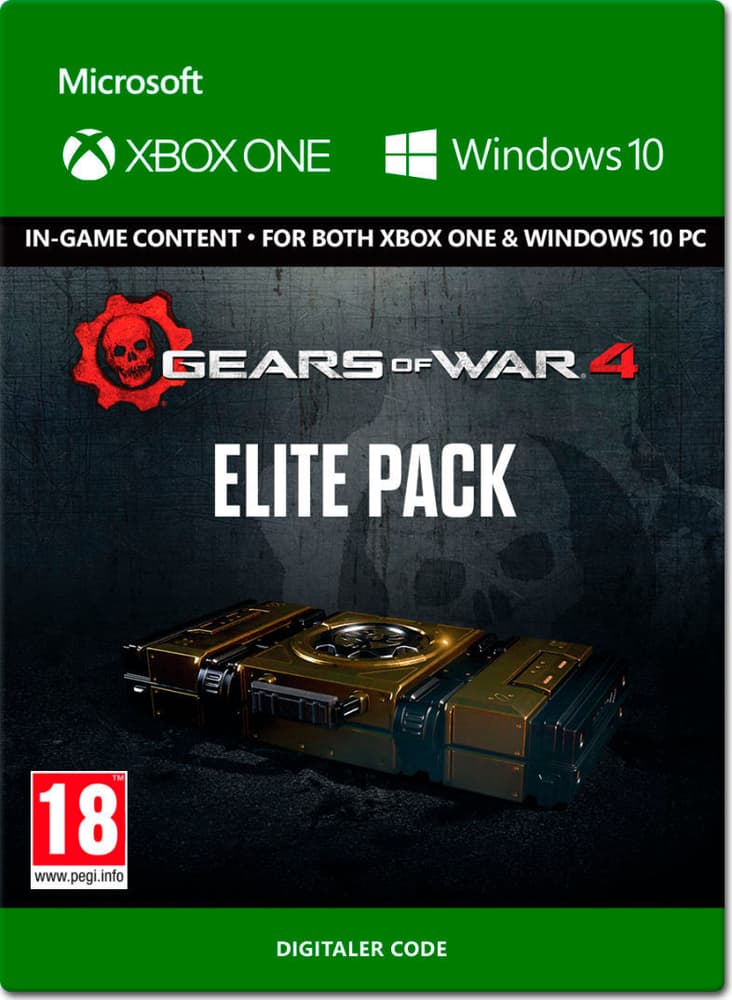 Xbox One - Gears of War 4 Elite Pack Game (Download) 785300137319 N. figura 1
