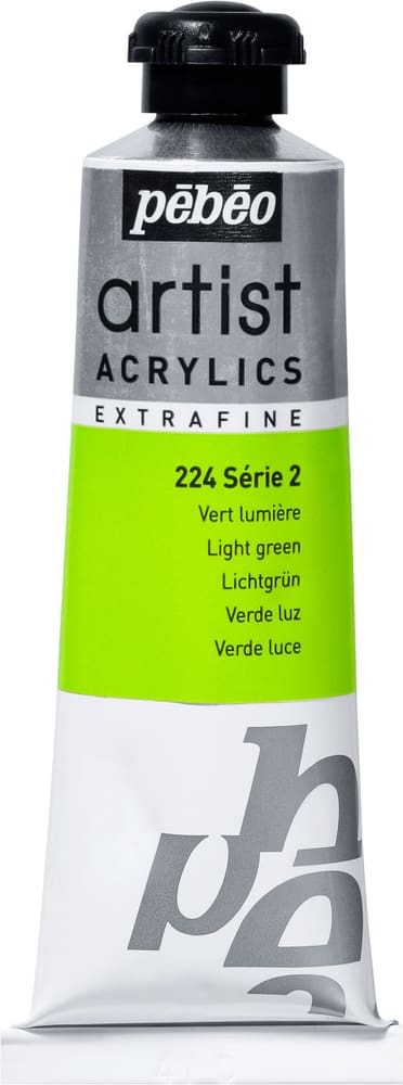 Pébéo Acrylic Extrafine Colori acrilici Pebeo 663509022400 Colore Verde Luce N. figura 1