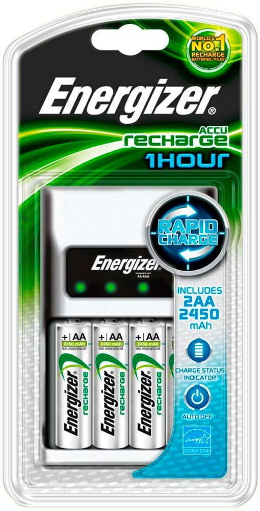 1 Hour Charger caricatore Batteria / Caricabatterie Energizer 785302426047 N. figura 1