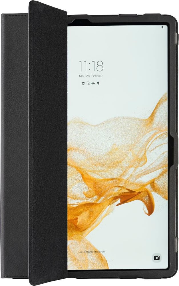 Bend Samsung Galaxy Tab S7 FE/S7+/S8+ 12,4", Schwarz Tablet Hülle Hama 785300174376 Bild Nr. 1