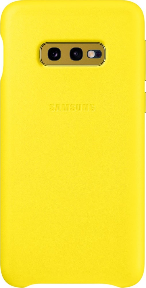 Galaxy S10e, Leder gelb Smartphone Hülle Samsung 785300142436 Bild Nr. 1