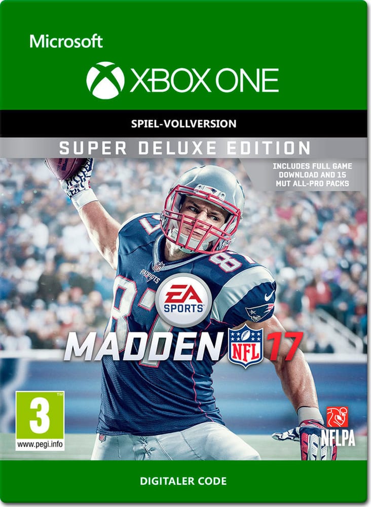 Xbox One - Madden NFL 17: Super Deluxe Edition Jeu vidéo (téléchargement) 785300137366 Photo no. 1