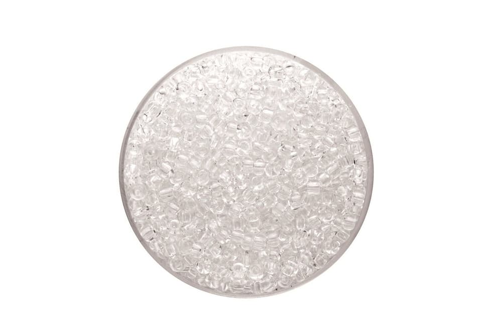 Perle di rocailles cristallo 2,6mm, 17 gr Perline artigianali 608134100000 N. figura 1