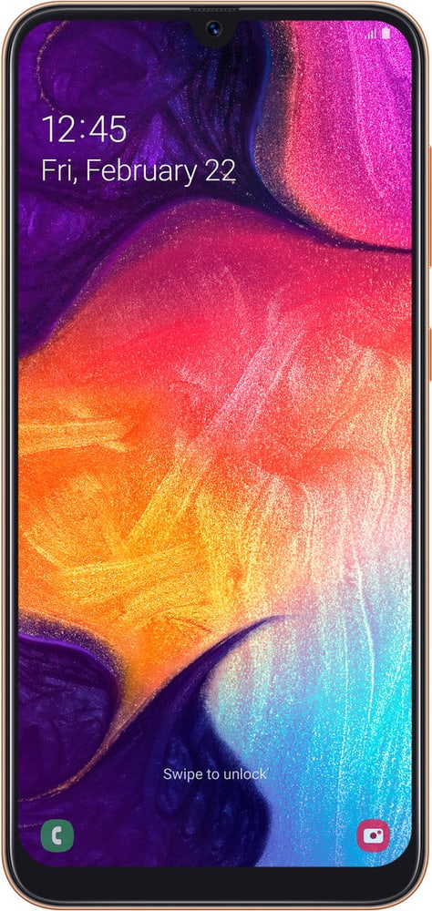 Galaxy A50 Coral Smartphone Samsung 78530014390119 Bild Nr. 1