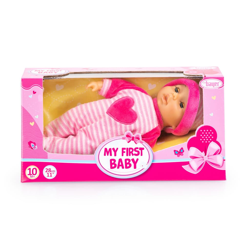 First Words Baby rosa Bambole Bayer 740125600000 N. figura 1