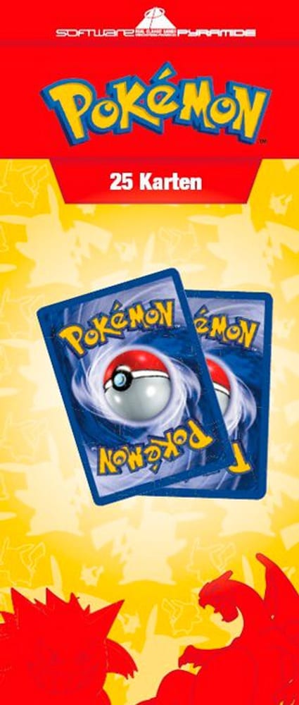 Pokémon Sammelkarten 25er Pack Merchandise Software Pyramide 785302408239 Bild Nr. 1