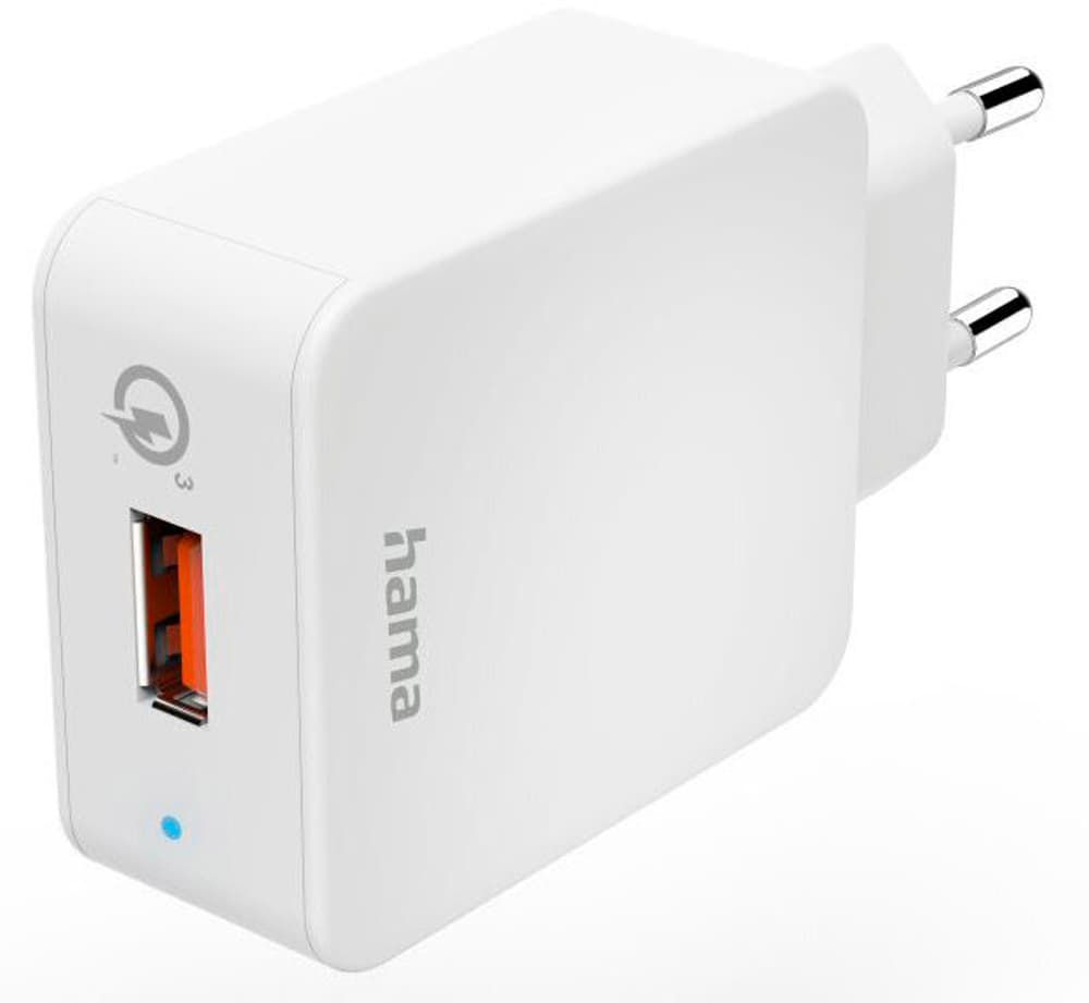 Schnellladegerät "Qualcomm® Quick Charge™ 3.0", USB-A, 19,5 W, Weiß Universal-Ladegerät Hama 785300174474 Bild Nr. 1