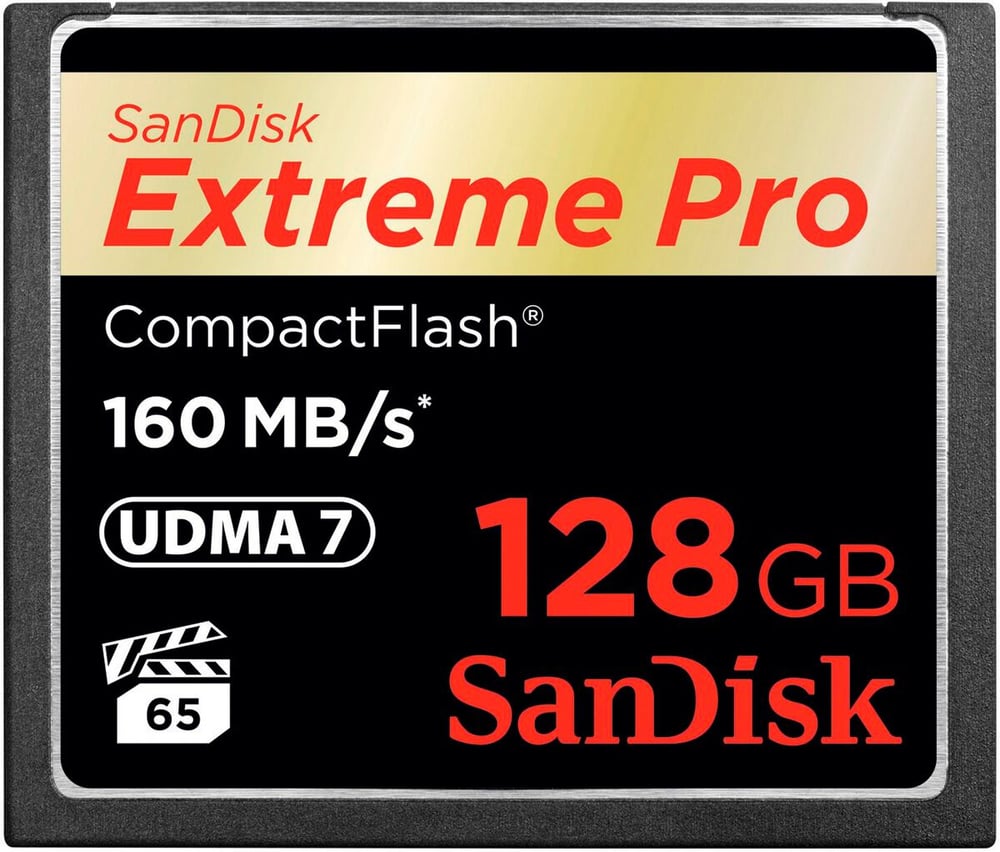ExtremePro 160MB/s Compact Flash 128GB Scheda di memoria SanDisk 785302422457 N. figura 1