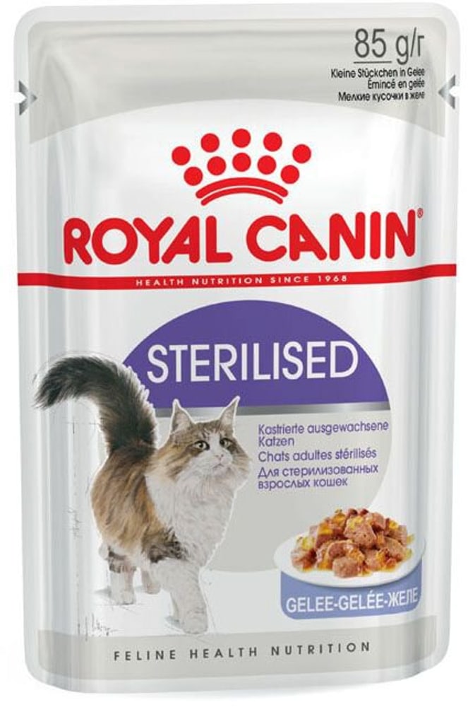 Sterilised Jelly, 12x85 g Nassfutter Royal Canin 658695200000 Bild Nr. 1