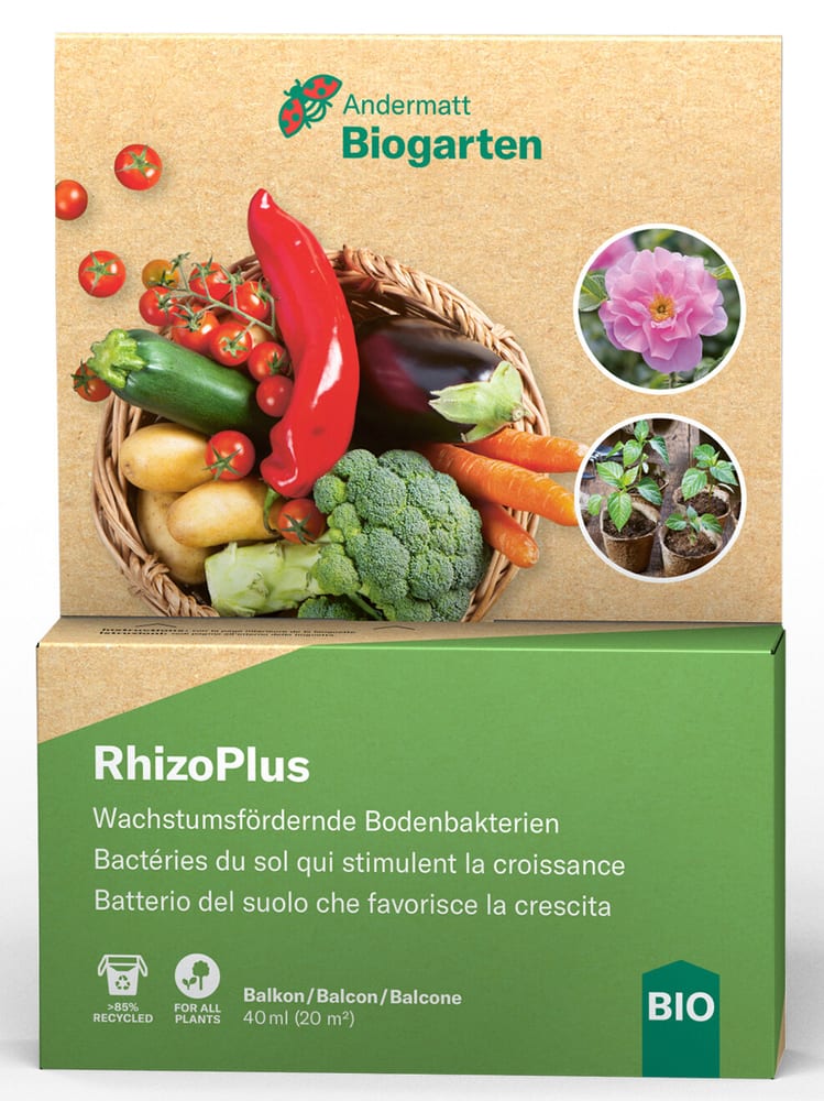 RhizoPlus, 40 ml Pflanzenstärkung Andermatt Biogarten 658437700000 Bild Nr. 1