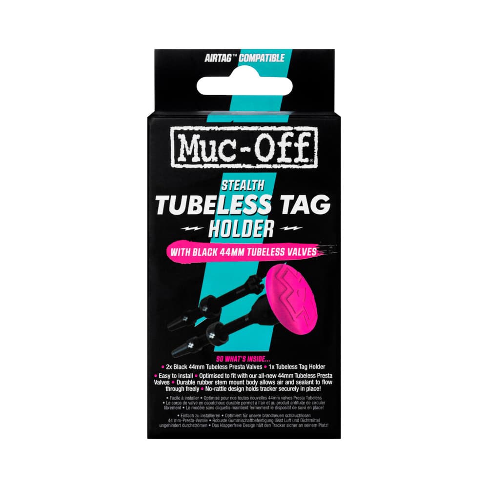 Tubeless Tag Holder & 44mm Valve Kit Fissaggio MucOff 468795100000 N. figura 1