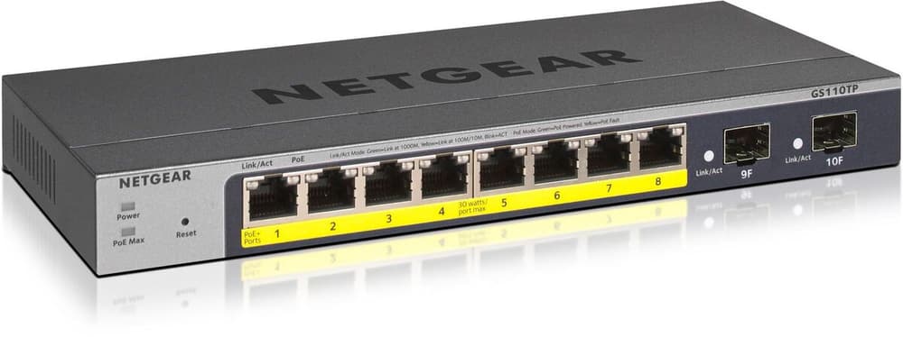 GS110TPv3 8 Port Switch di rete Netgear 785302429392 N. figura 1