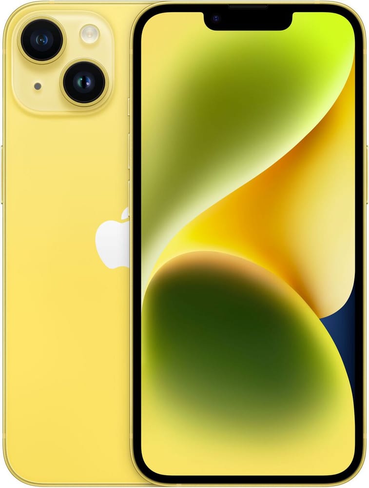 iPhone 14 256GB Yellow Smartphone Apple 785300181594 Couleur Yellow Capacité de Mémoire 256.0 gb Photo no. 1
