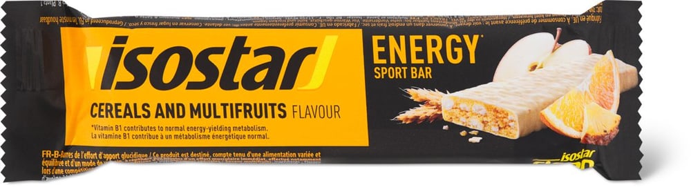 Energy Bar Multifruit Barrette energetiche Isostar 491976630000 Gusto Multifruit N. figura 1