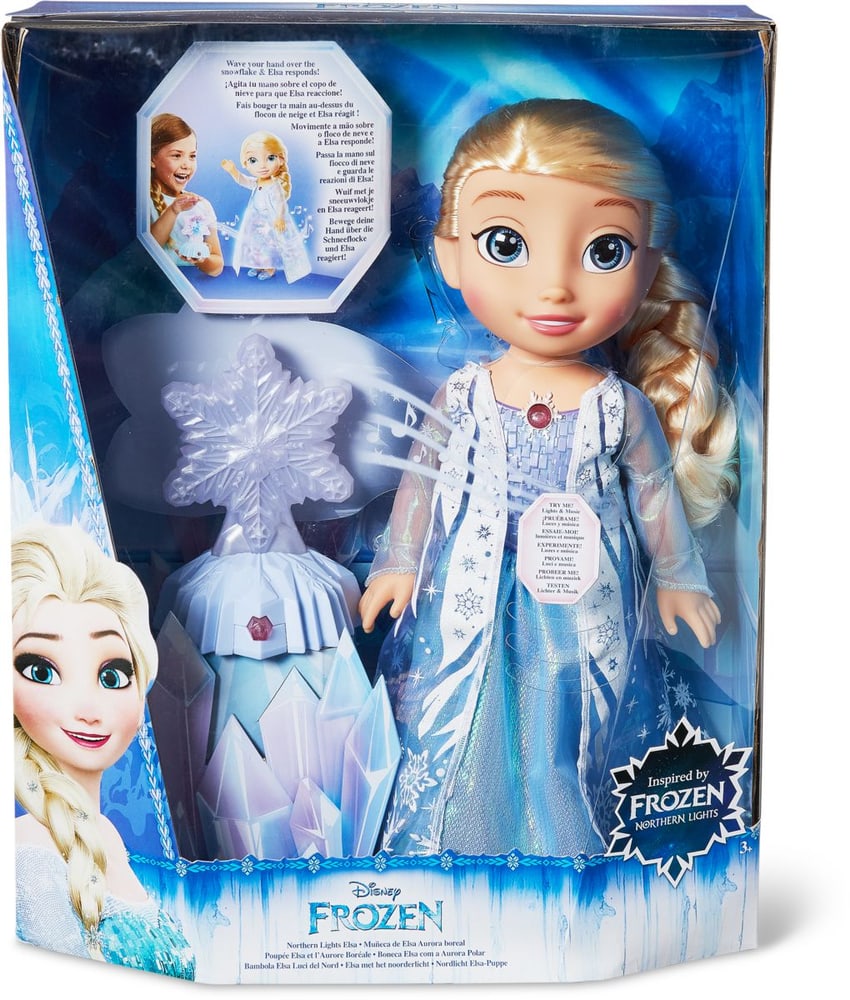 Elsa con fiocco di neve magico Disney Frozen 74744290000017 No. figura 1