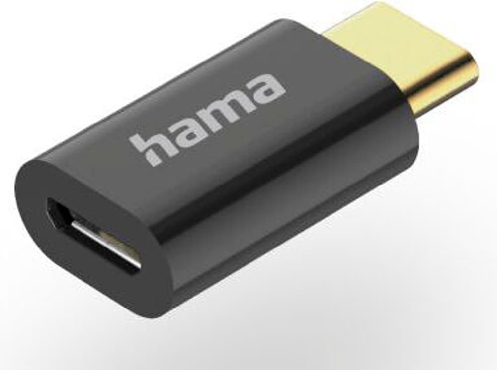 Adattatore USB, porta micro-USB - f. USB-C maschio Adattatore USB Hama 785300179704 N. figura 1