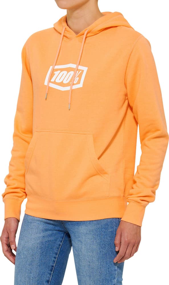 Kanapali Sweatshirt à capuche 100% 469471800336 Taille S Couleur orange clair Photo no. 1