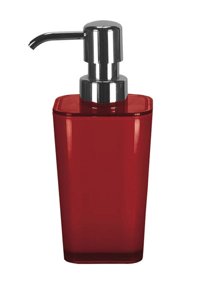 Dosatore di sapone Easy Dispenser per sapone Kleine Wolke 675457400000 Colore Rosso Dimensioni 9 x 9 x 19 cm N. figura 1