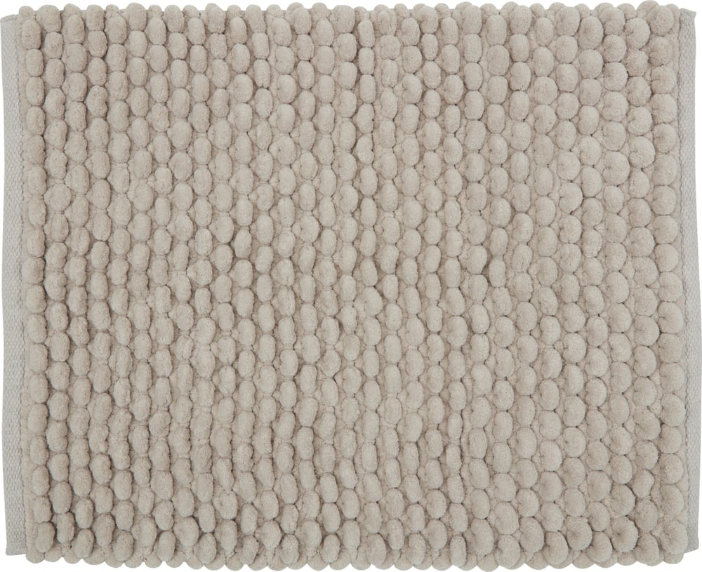 BUBBLE Tapis de bain 450898051181 Couleur Gris clair Dimensions L: 50.0 cm x H: 60.0 cm Photo no. 1