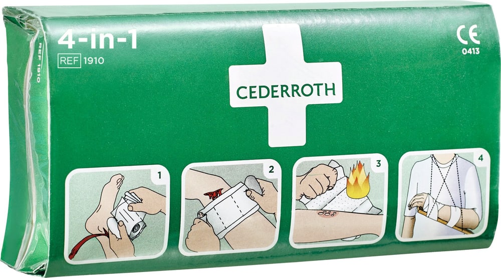 Medicazione per ferite 4-in-1 Farmacia Cederroth 617181200000 N. figura 1