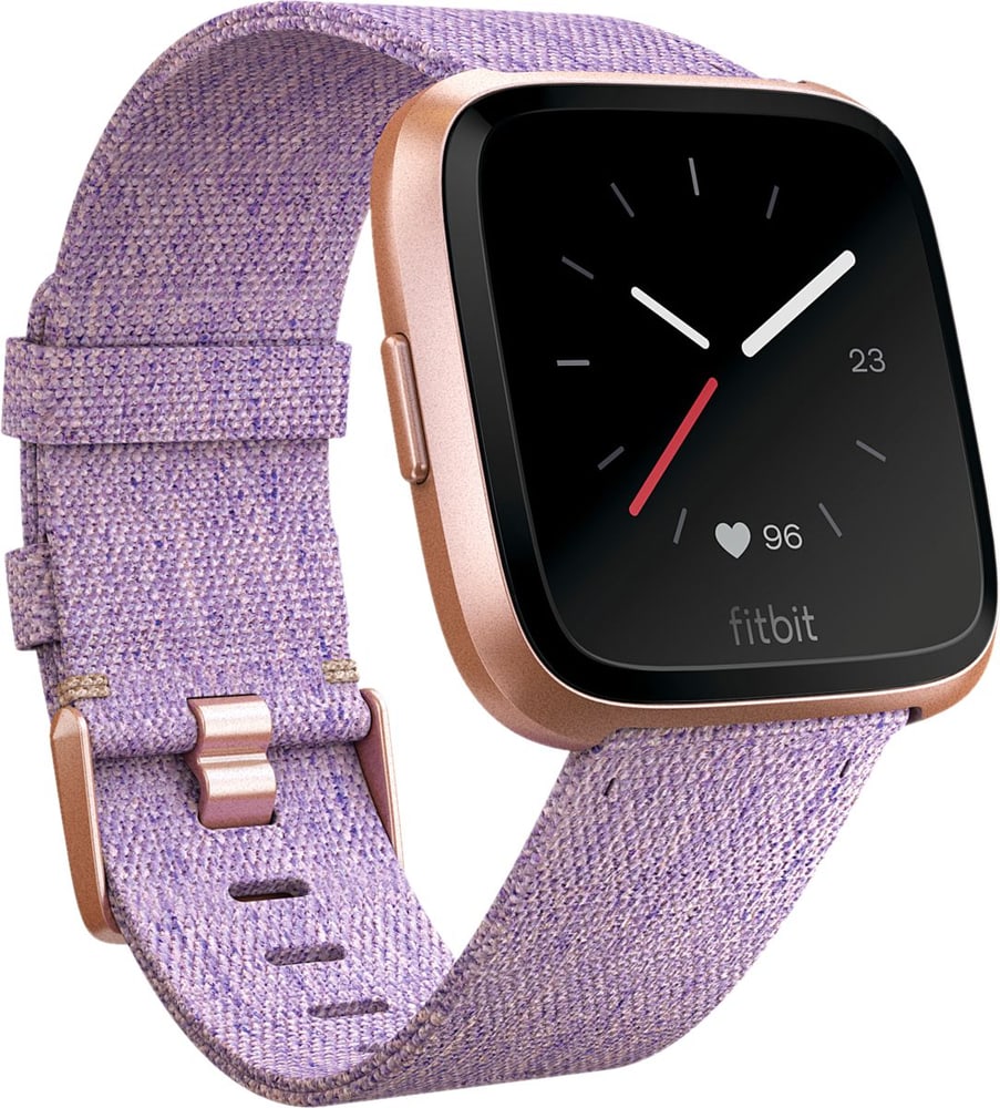 Versa - Lavender Woven/Aluminium Roségold Special Edition Smartwatch Fitbit 79843330000018 Photo n°. 1