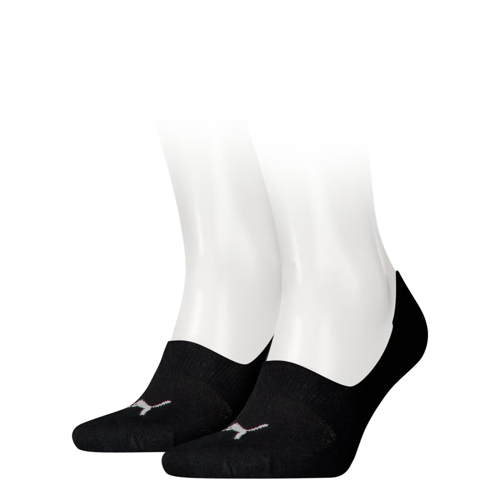 Doppelpack Footies Socken Puma 497186739320 Grösse 39-42 Farbe schwarz Bild-Nr. 1