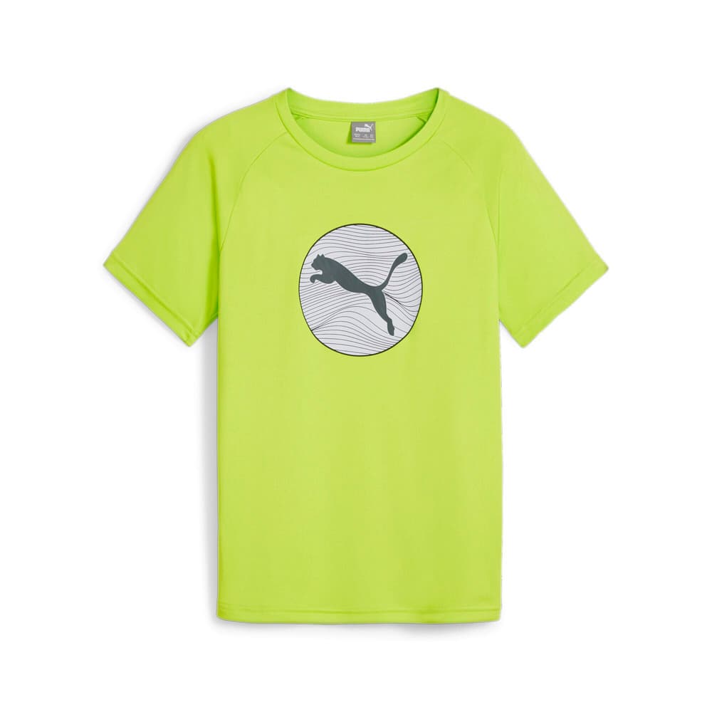 ACTIVE SPORTS Graphic Tee T-shirt Puma 469357816466 Taille 164 Couleur lime Photo no. 1