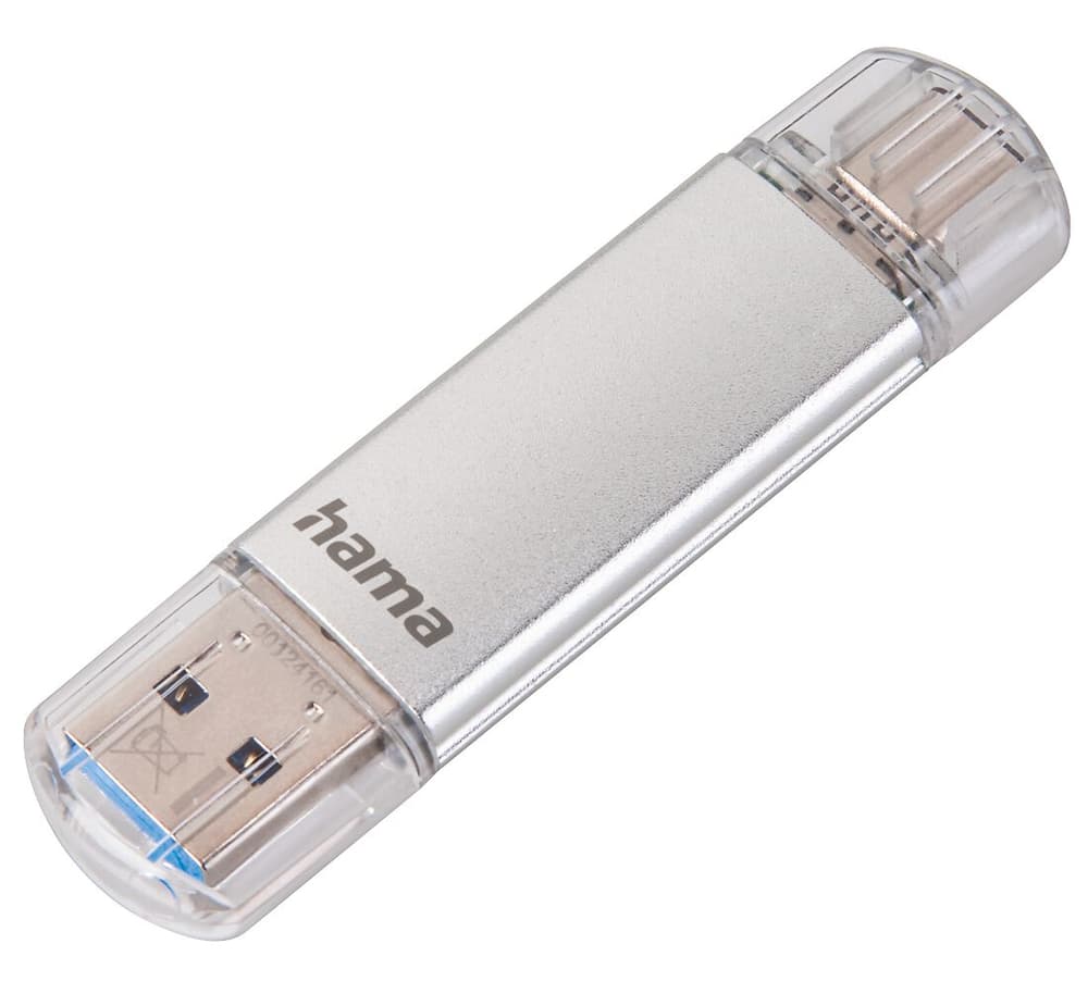 C-Laeta USB-C, USB 3.1/3.0, 256 GB, 70 MB/s Chiavetta USB Hama 785300172550 N. figura 1