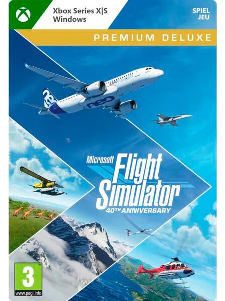 Microsoft Flight Simulator 40th Anniversary Jeu vidéo (téléchargement) Microsoft 785300172180 Photo no. 1