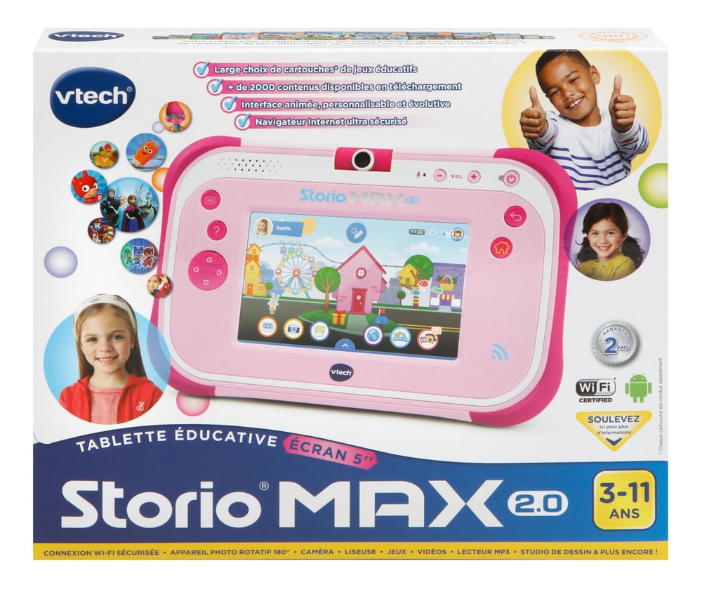 Storio Max 2.0 Pink (F) VTech 74522629010215 Bild Nr. 1