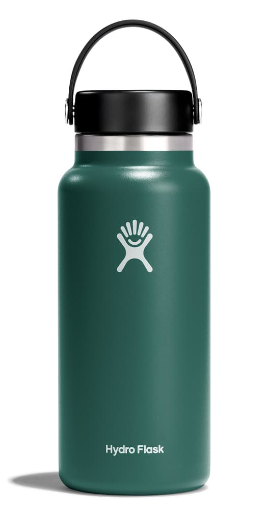 Wide Mouth 32 oz Bouteille isotherme Hydro Flask 464642800063 Taille Taille unique Couleur vert foncé Photo no. 1